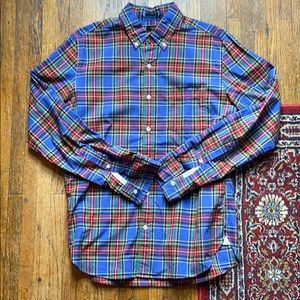 Holiday Plaid Poplin Slim Fit Shirt - JCREW